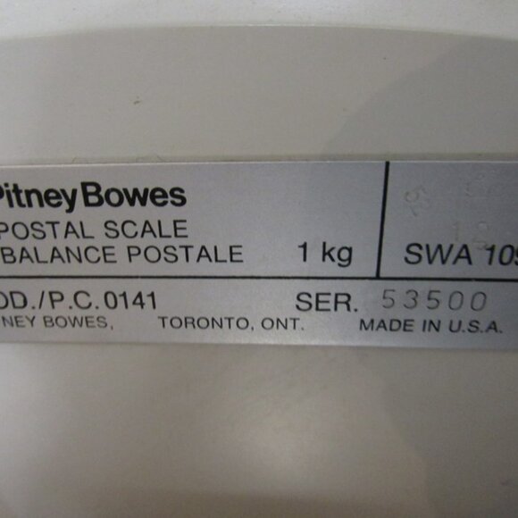 Vintage Bitney Bowes Postal Scale - Picture 4 of 4